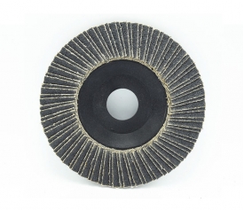 Flap Disc--Dual flaps(Aluminum oxide/Zirconia/Silicon carbide+nylon backing)