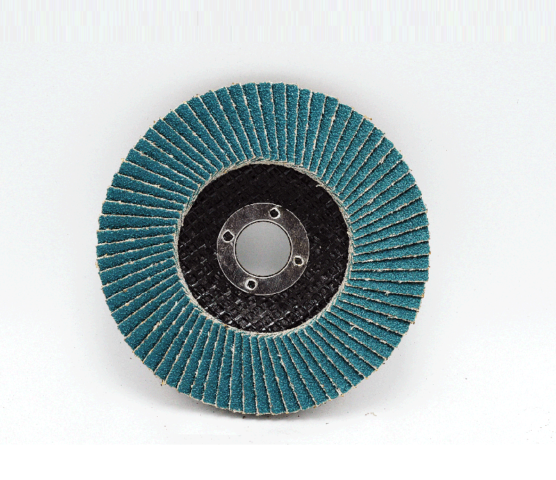 Zirconia fiberglass backing flap disc