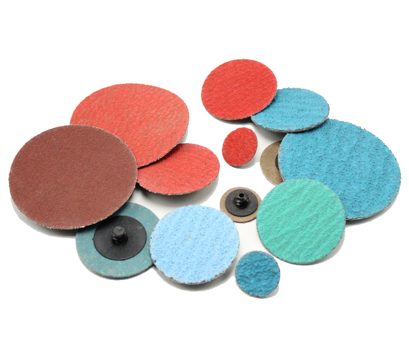 (Aluminum oxide / Zirconia / Ceramic / Silicon carbide) Quick change roloc disc