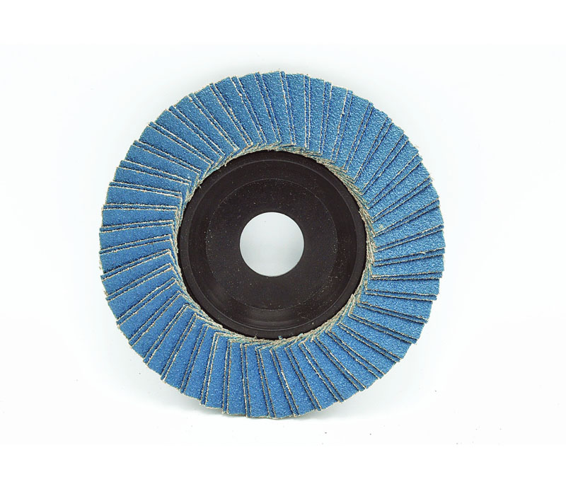 Flap Disc--Dual flaps(Aluminum oxide/Zirconia/Silicon carbide+nylon backing)