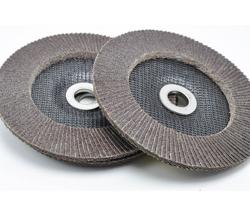 Calcined aluminium oxide fiberglass backing flap disc