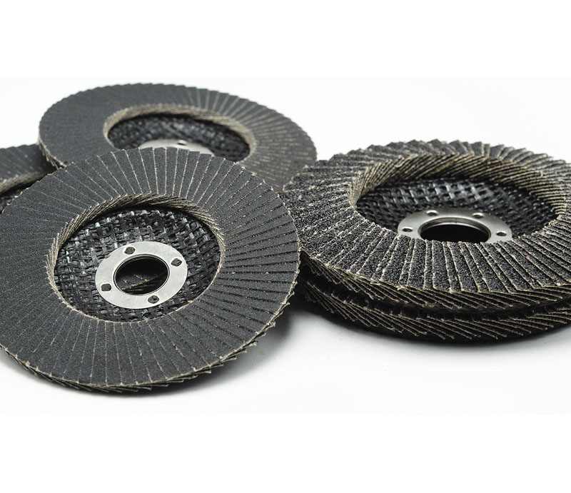 Silicon carbide fiberglass backing flap disc