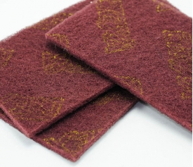 Abrasive Non-woven Scouring Rolls And Scouring Pads 7447